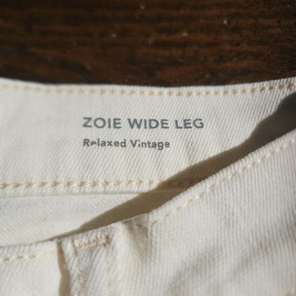 DL1961 Zoie Wide Leg Relaxed Vintage Size 26 Sample - Picture 9 of 16